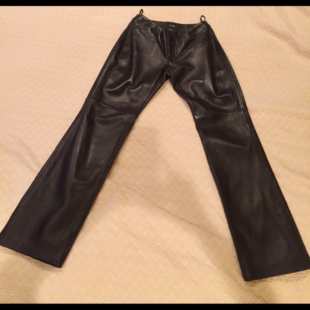 Leather pants